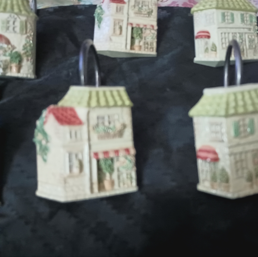 Shower Curtain Hooks 18 CT
